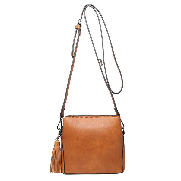 Mini Shoulder Bag with Multi-Pockets