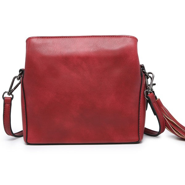 Mini Shoulder Bag with Multi-Pockets