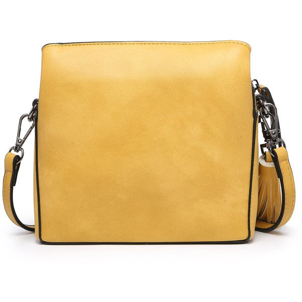 Mini Shoulder Bag with Multi-Pockets