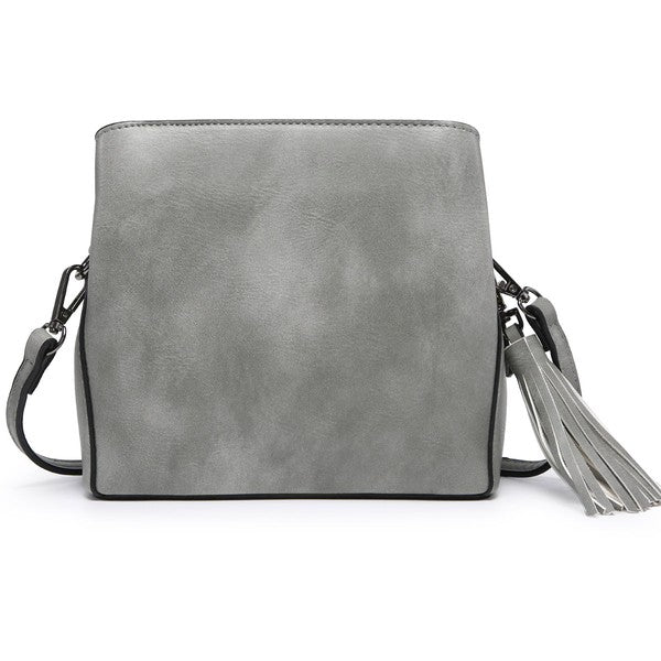 Mini Shoulder Bag with Multi-Pockets