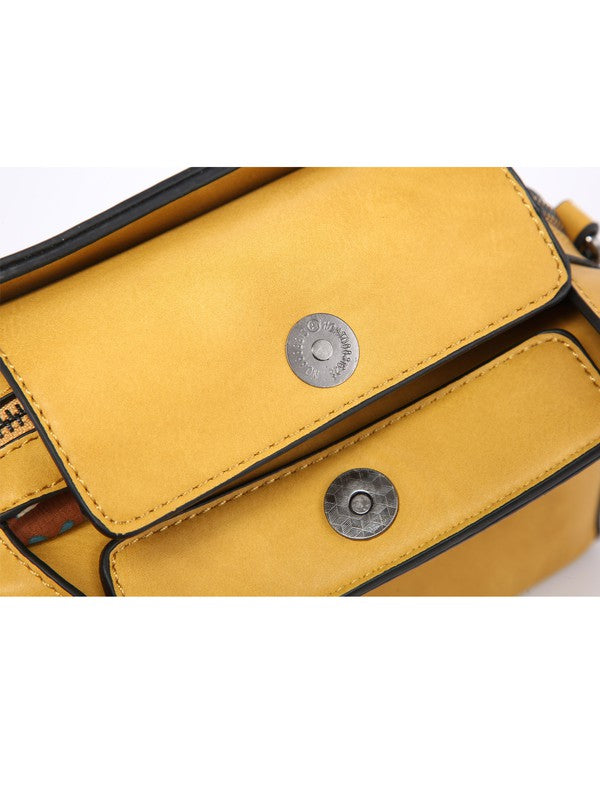 Small Crossbody Multi-Pocket Bag