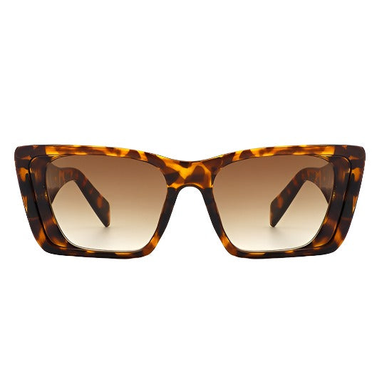 Square Retro Oversized Cat Eye Sunglasses