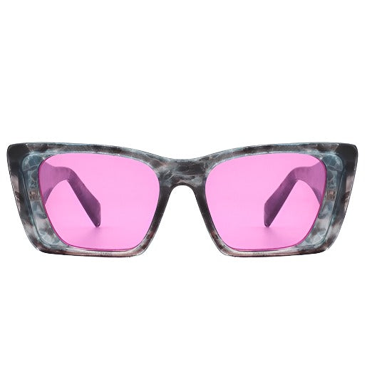 Square Retro Oversized Cat Eye Sunglasses