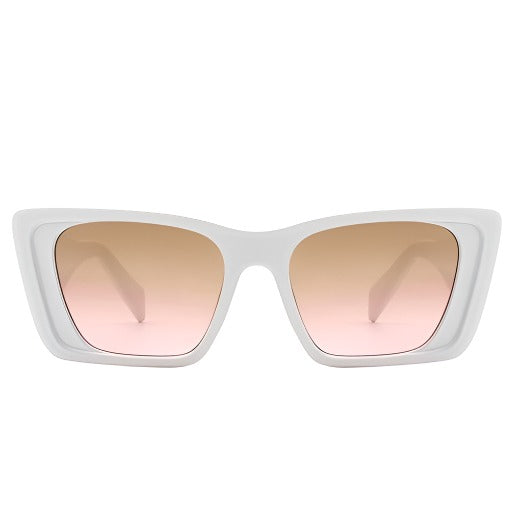 Square Retro Oversized Cat Eye Sunglasses