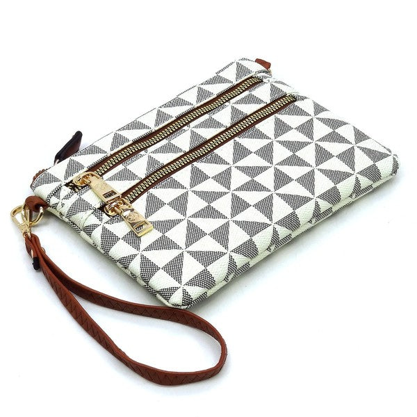 Monogram Multi Zip Wristlet