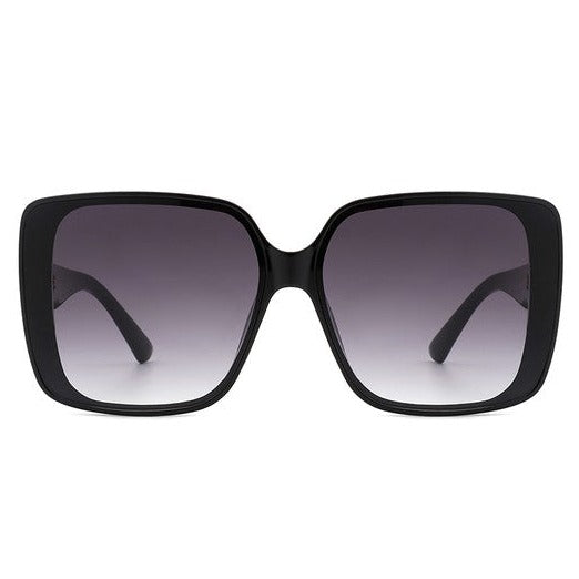 Square Retro Flat Top Sunglasses