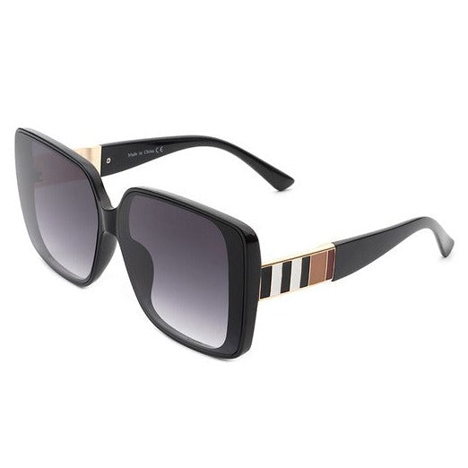 Square Retro Flat Top Sunglasses