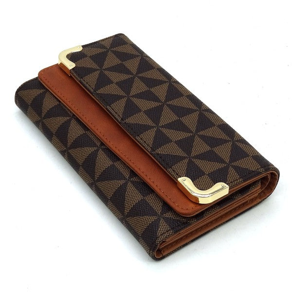 Monogram Tri-fold Wallet & Cell Phone Case