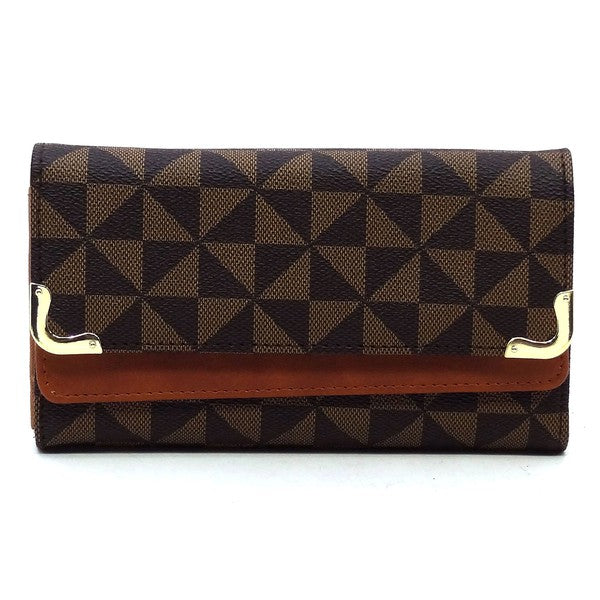 Monogram Tri-fold Wallet & Cell Phone Case