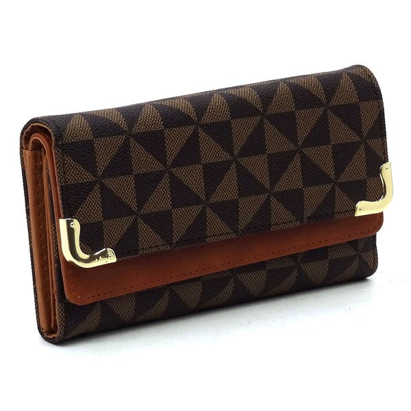 Monogram Tri-fold Wallet & Cell Phone Case