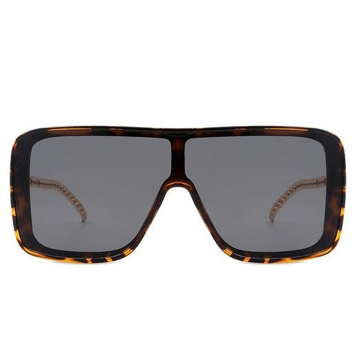 Square Oversize Retro Sunglasses