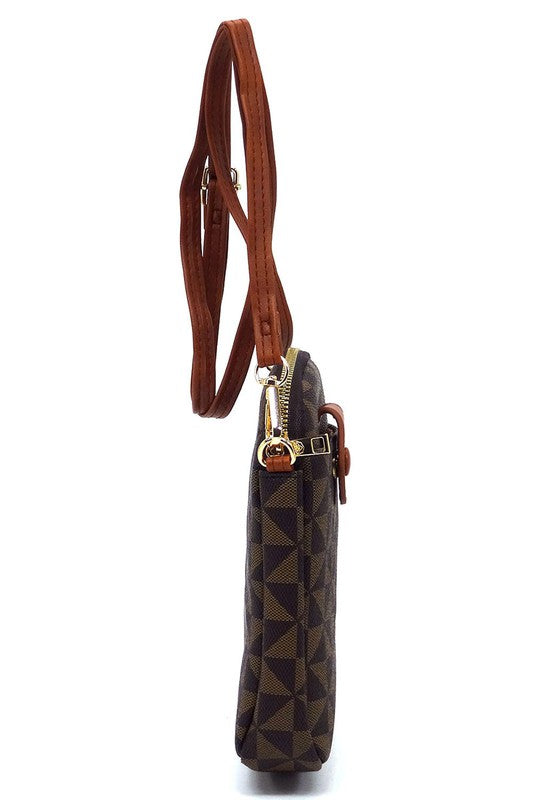 Monogram Mini Crossbody Bag & Cell Phone Case