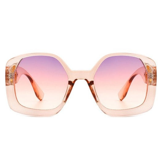 Oversize Chunky Square Sunglasses