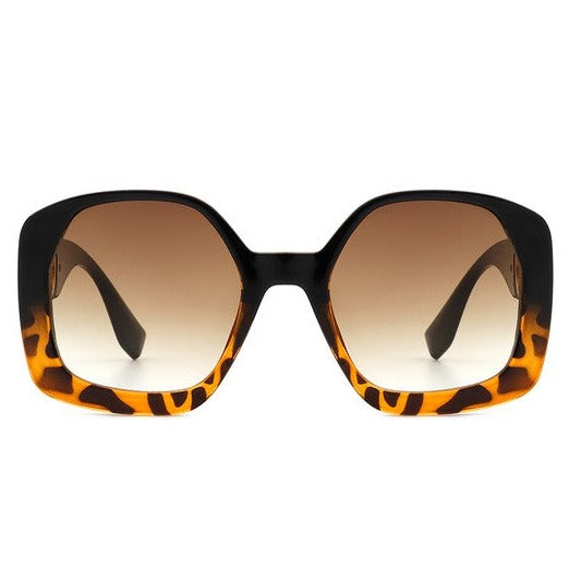 Oversize Chunky Square Sunglasses