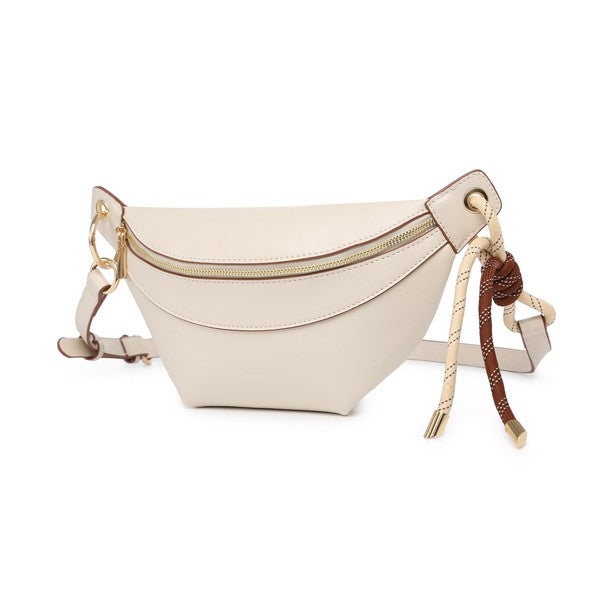 Chic Vegan Leather Waist Bag