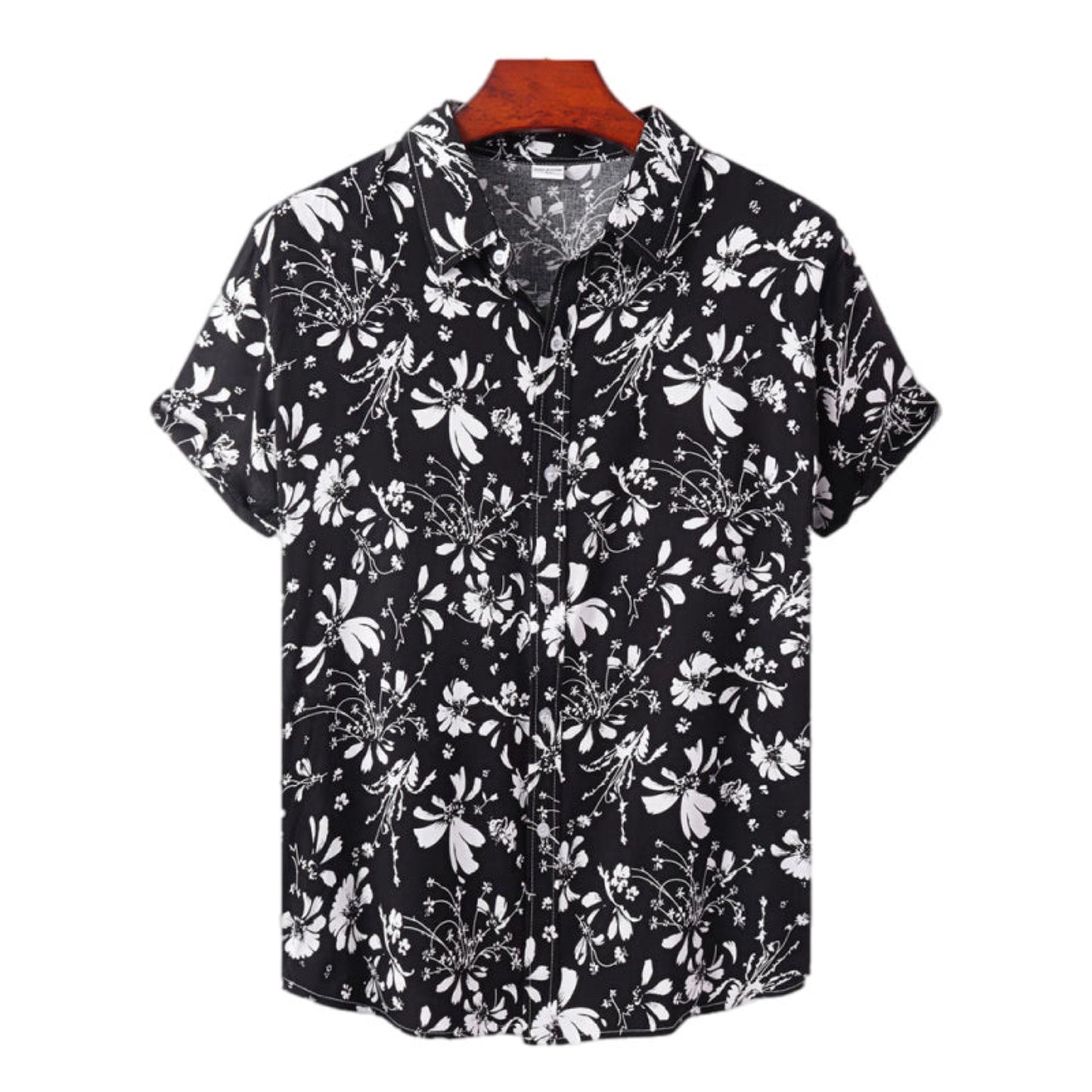 Short Sleeve Button Up Hawaiian Shirt