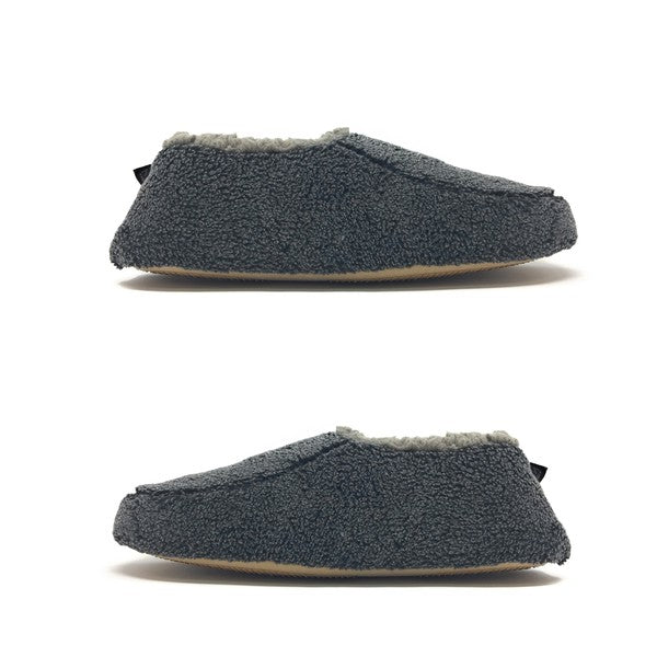 Sherpa Black - Cozy Sherpa House Slippers