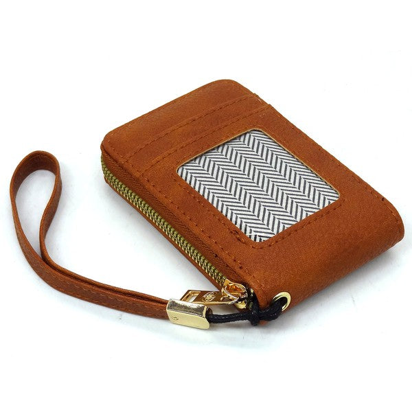 Accordion Wallet Wristlet