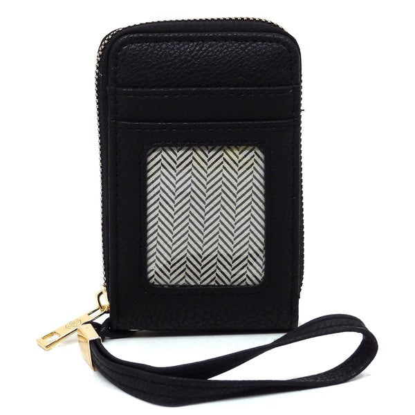 Accordion Wallet Wristlet