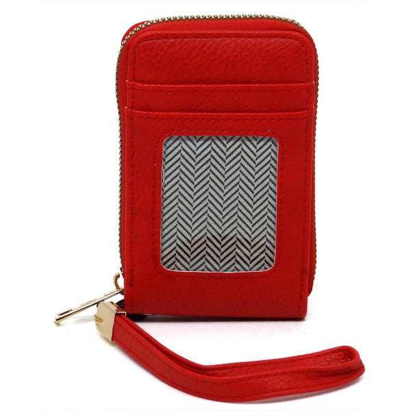 Accordion Wallet Wristlet