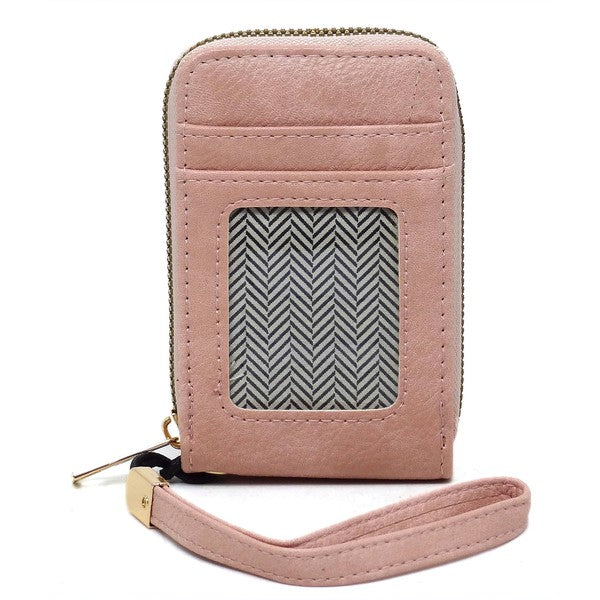 Accordion Wallet Wristlet