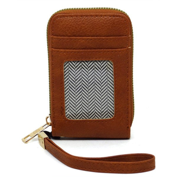 Accordion Wallet Wristlet