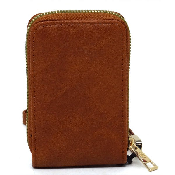 Accordion Wallet Wristlet