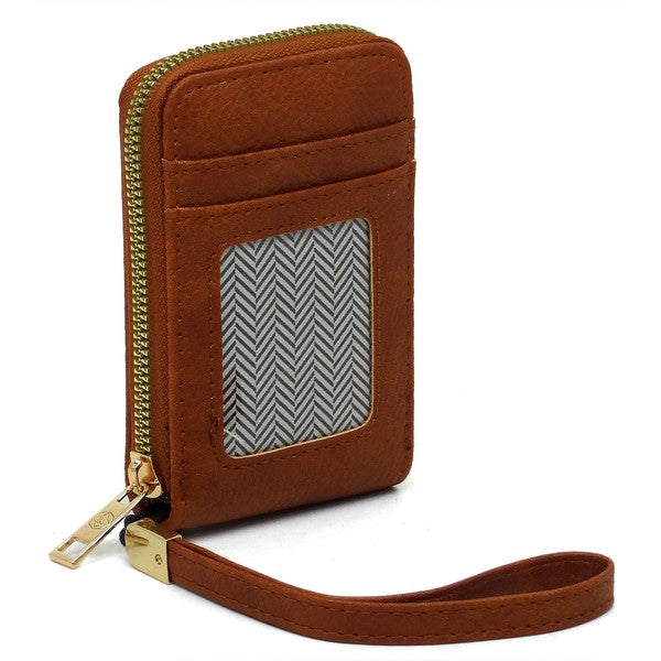 Accordion Wallet Wristlet