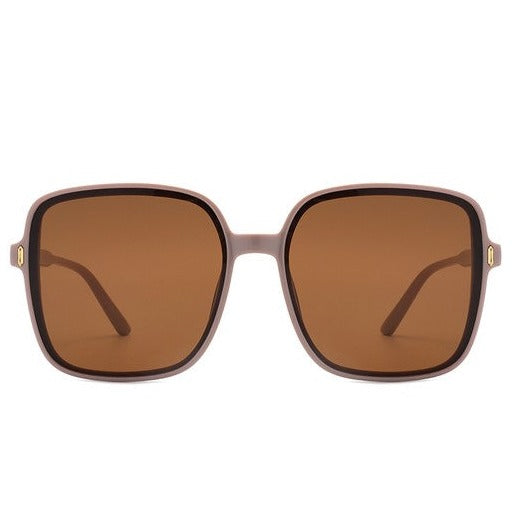 Classic Square Flat Top Sunglasses