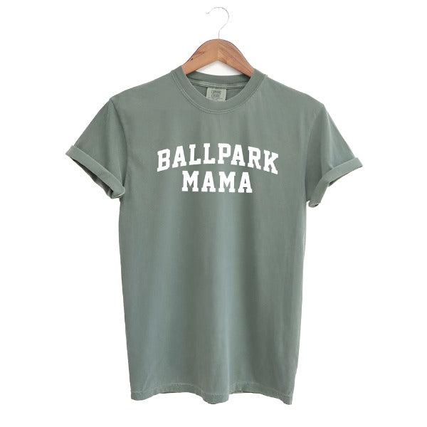 Varsity Ballpark Mama Dyed Tee