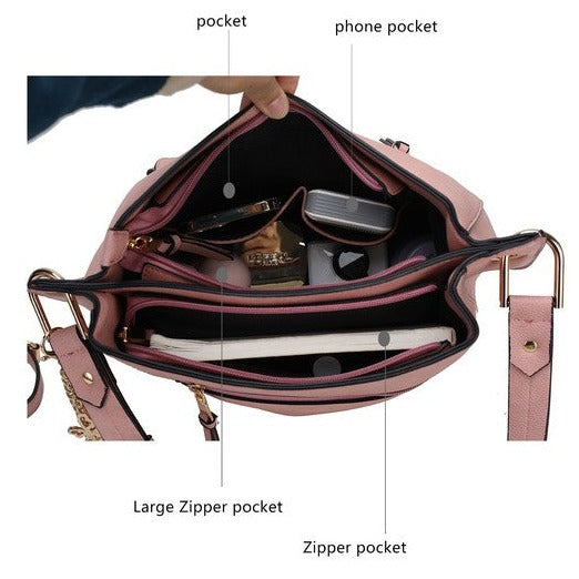 Vegan Leather Hobo Bag