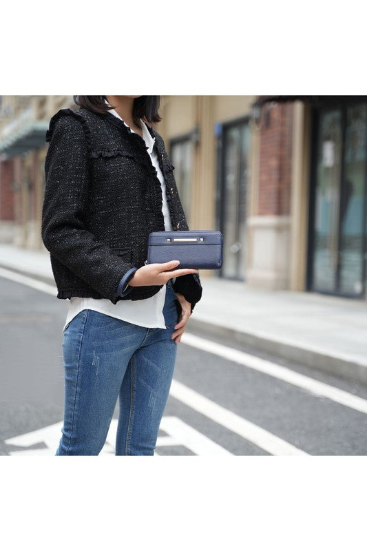 Bucket Handbag with Wallet