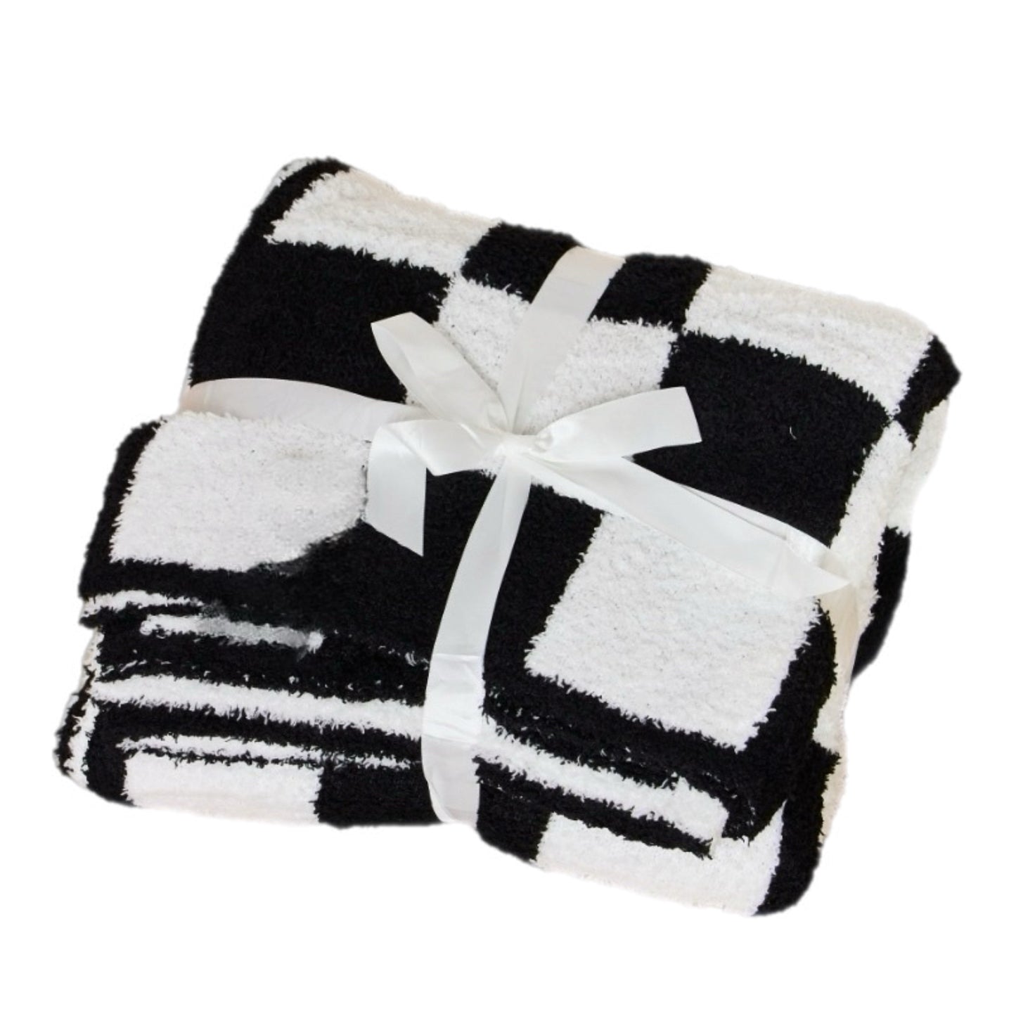 Checkered Decorative Throw Blanket