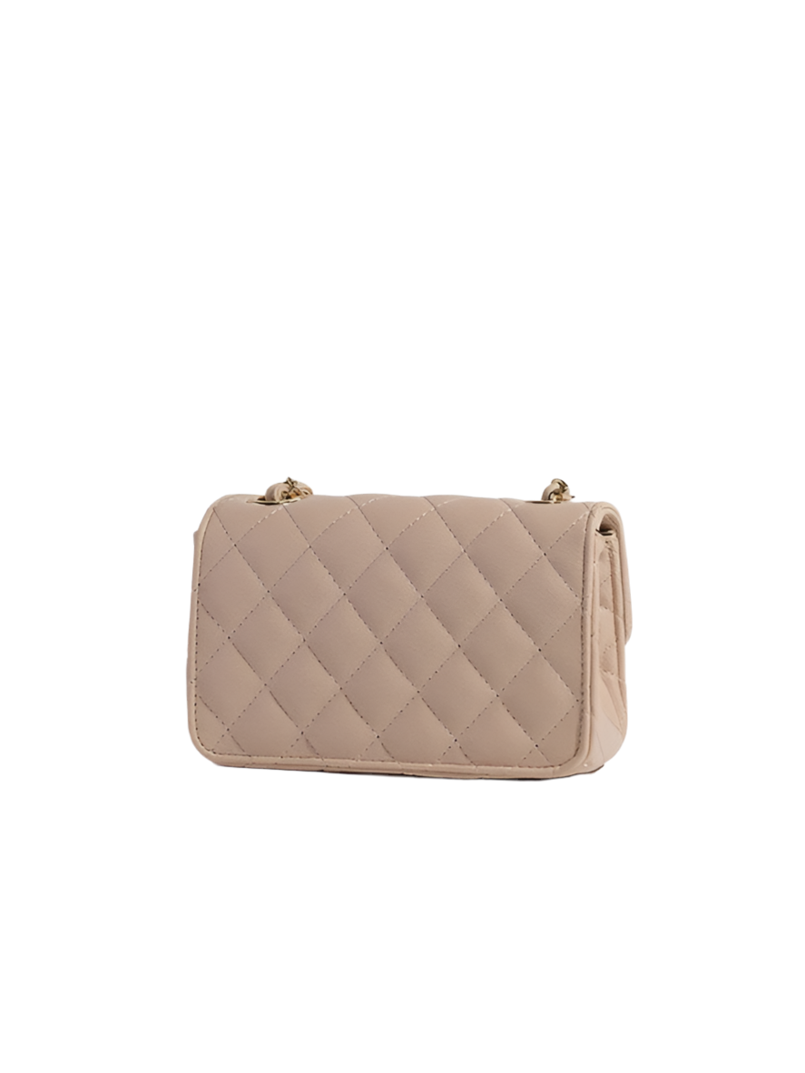 Quilted Vegan Leather Crossbody Bag