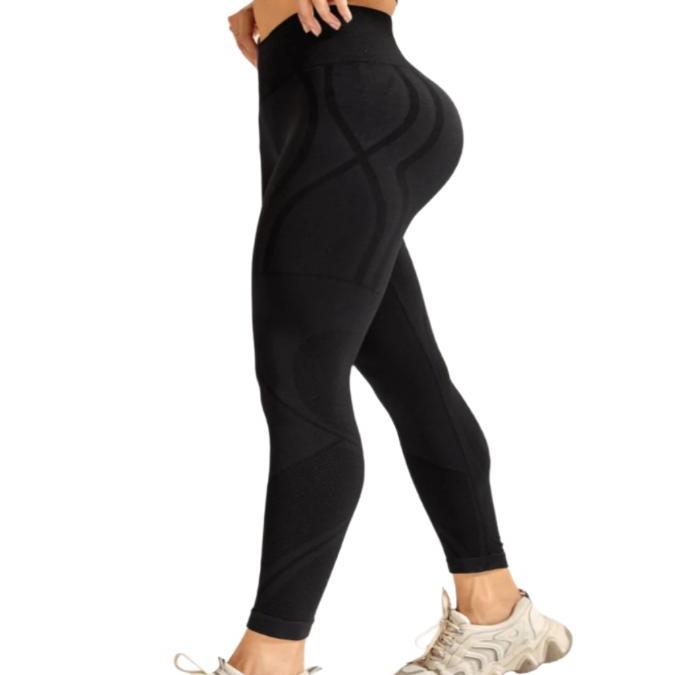 Wide Waistband Long Active Pants