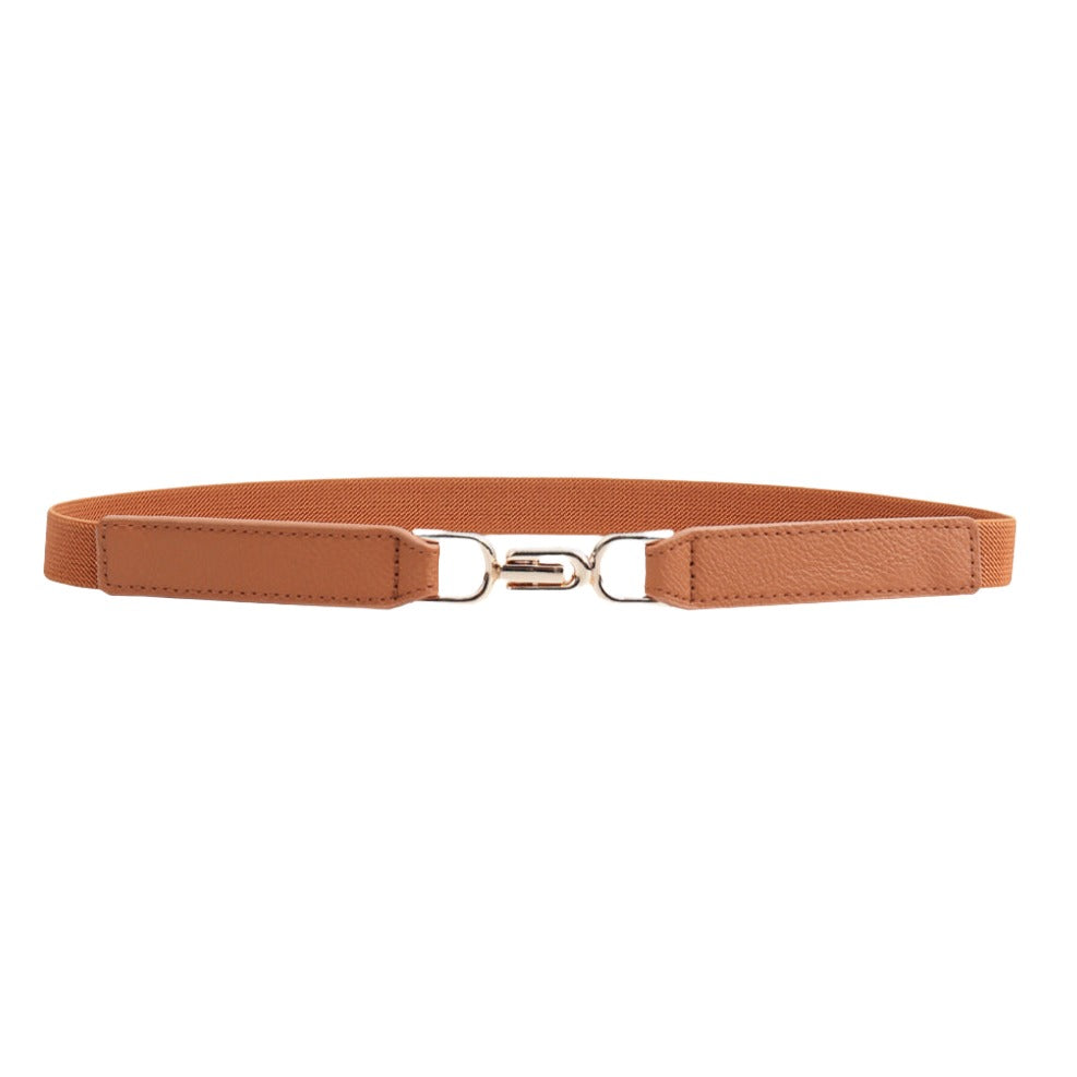 Metal Buckle Elastic Belt