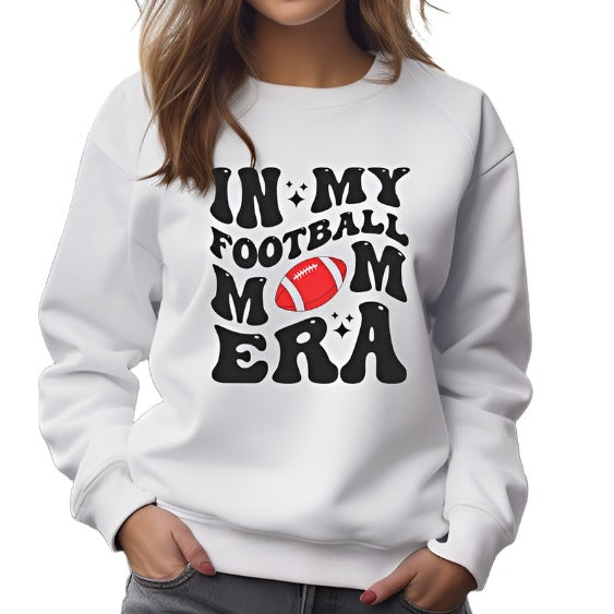 In My Football Mom Era Crewneck Sweatshirt - Plus