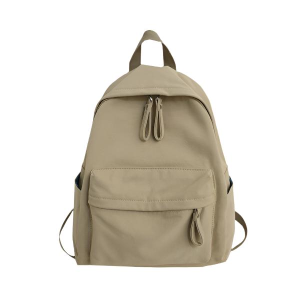 Zip Cotton Backpack