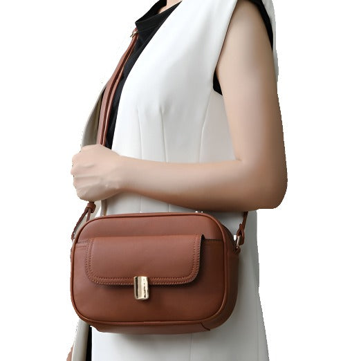 Vegan Leather Shoulder Bag