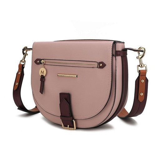 Color Block Shoulder Bag