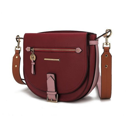 Color Block Shoulder Bag