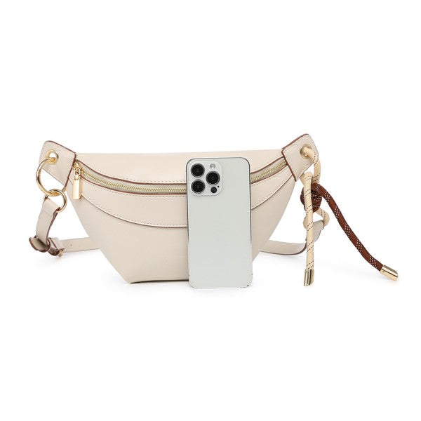 Beige Crossbody Bag