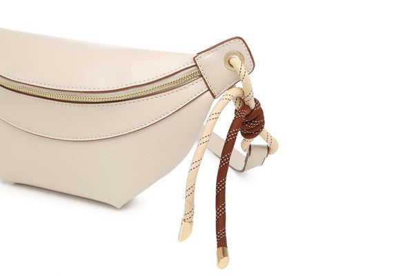 Beige Crossbody Bag