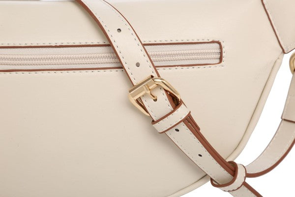 Beige Crossbody Bag