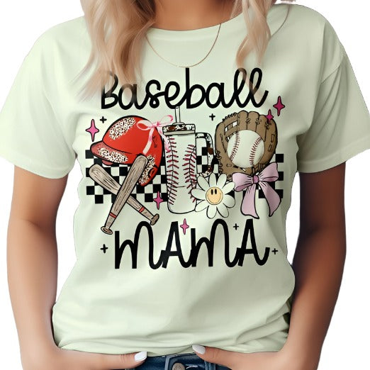 Baseball Mama Graphic Tee