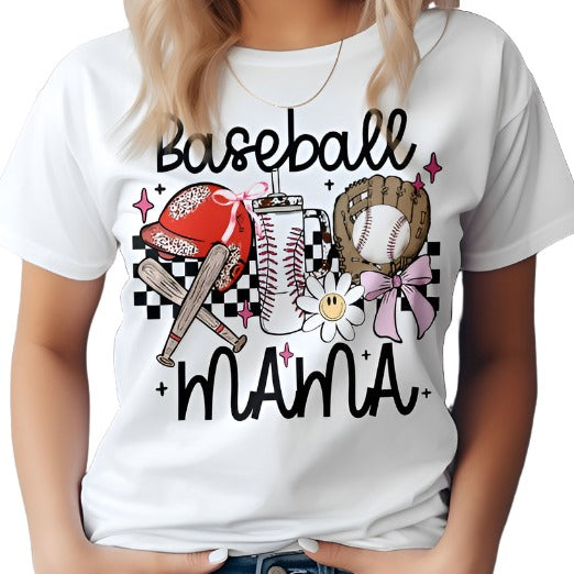 Baseball Mama Graphic Tee