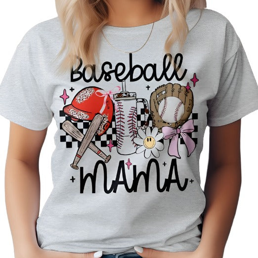 Baseball Mama Graphic Tee