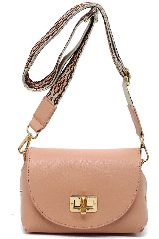 Vegan Leather Crossbody Bag