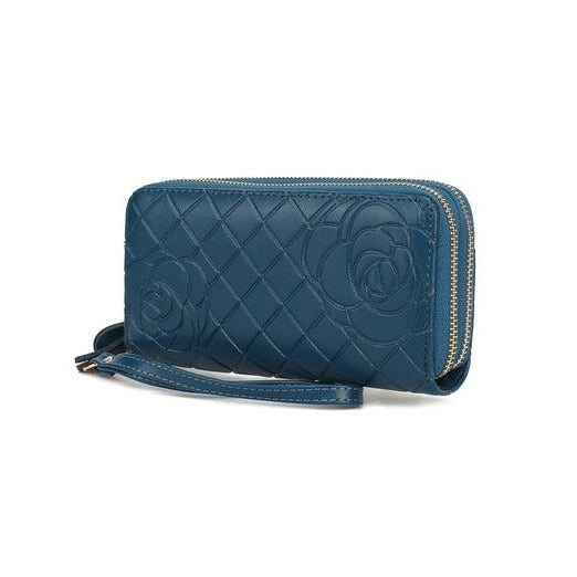 Genuine Leather Embossed Wallet