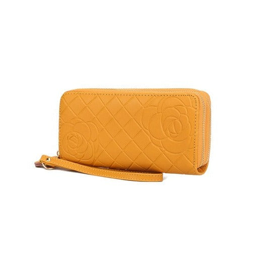 Genuine Leather Embossed Wallet